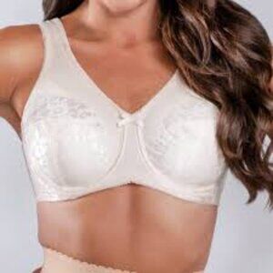 Cortland Intimates Printed Full Figure Support Underwire Bra Fawn 40G NWT SOLD